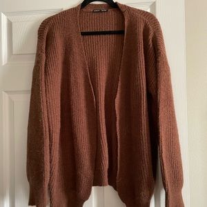 SHEIN women’s brown cardigan